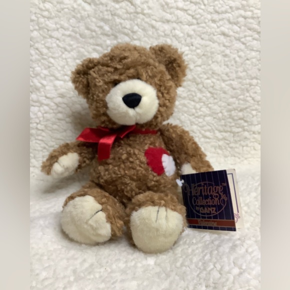 GANZ Heritage Collection 9 inch Valentine Eclair Bear Stuffed Animal Plush wTags - Picture 2 of 7